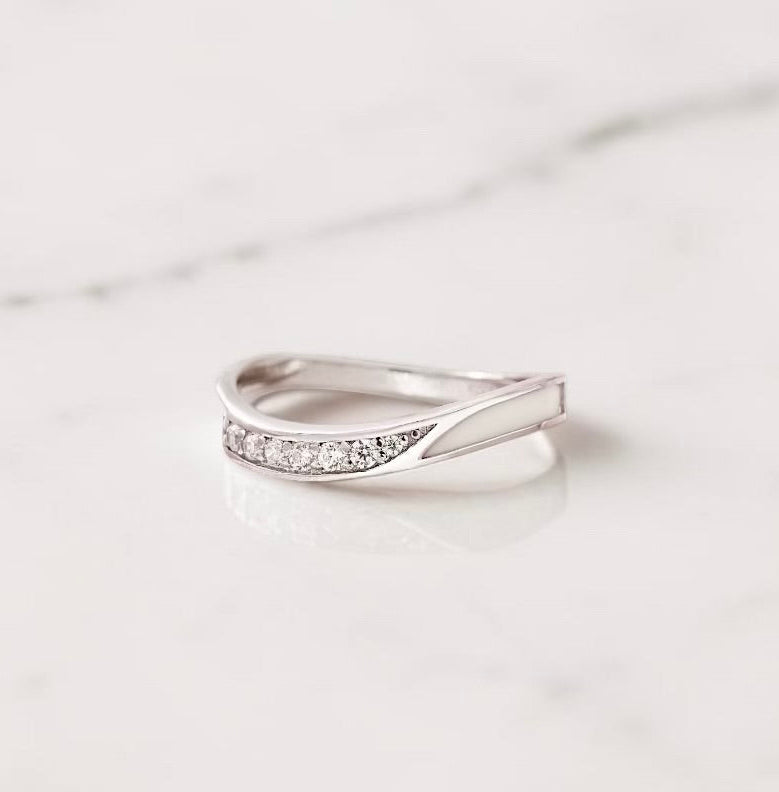 Infinity Ring (+ Option of Birthstones)