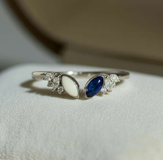 Angel Wing Keepsake Ring (Pregnancy Test Cap Example)