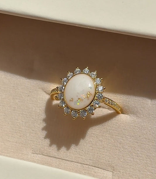 Oval Sun Ring