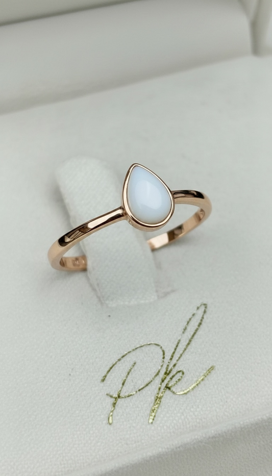 Teardrop Breastmilk Ring