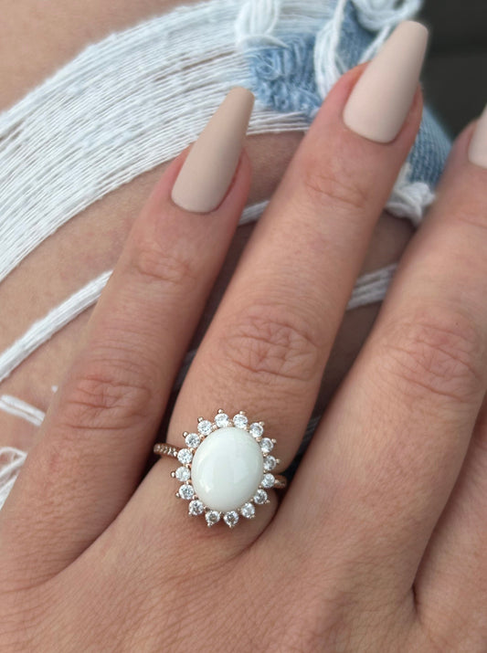 Oval Sun Ring