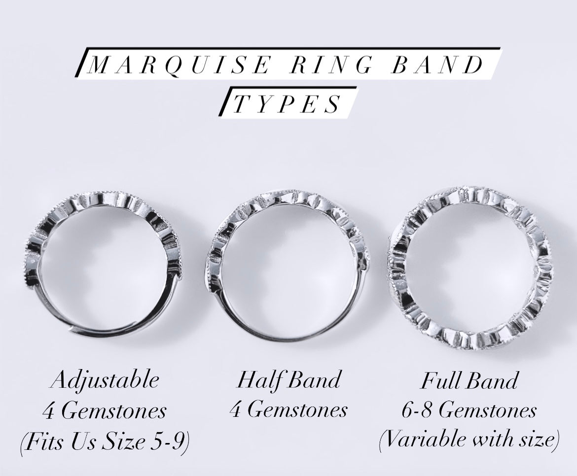 DIY Kit White Gold Plated Marquise Ring Breastmilk or Keepsake Jewellery Kit