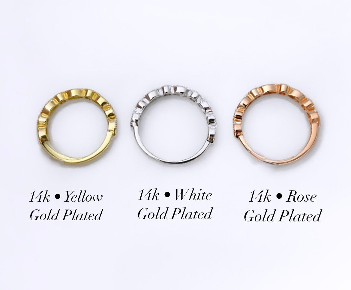 DIY Kit White Gold Plated Marquise Ring Breastmilk or Keepsake Jewellery Kit