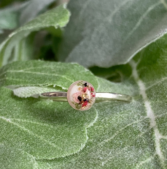 Simple Circle Wedding Bouquet Ring