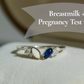 Angel Wing Keepsake Ring (Cremation Example)