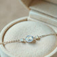Oval Birthstone Keepsake Bracelet