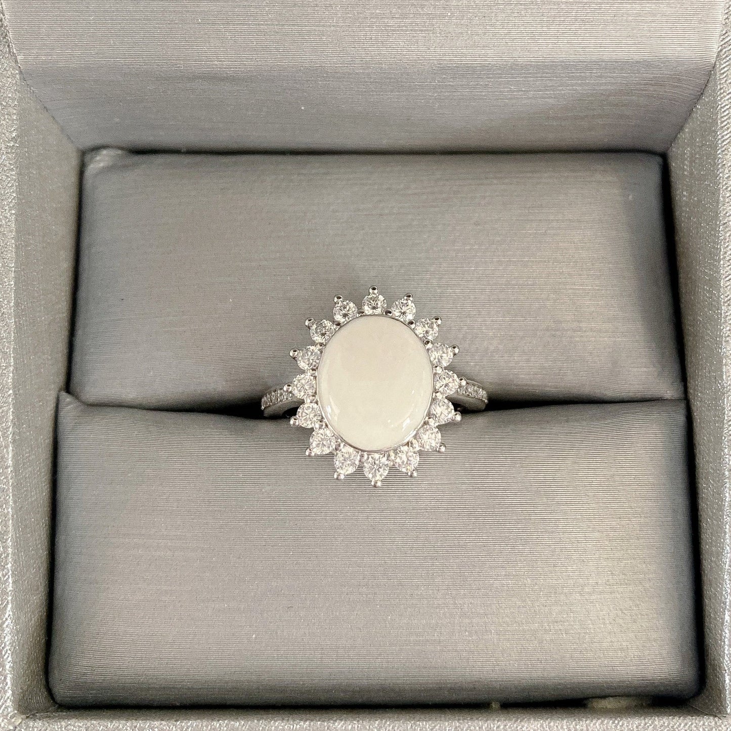 Oval Sun Breastmilk Ring (Plain)