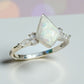 Kite-Cut Ring (Breastmilk + Opal Example)