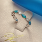 Marquise Ring Pregnancy Test Cap (+ Option of Birthstones)
