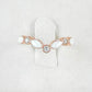 Rose Gold Plated Princess Marquise Breastmilk Ring (+ Option of Birthstones)