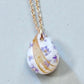 Teardrop Pendant Necklace (Solid Resin + Lock of Hair + Other Keepsakes)