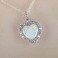 Diamond Heart Pendant Necklace