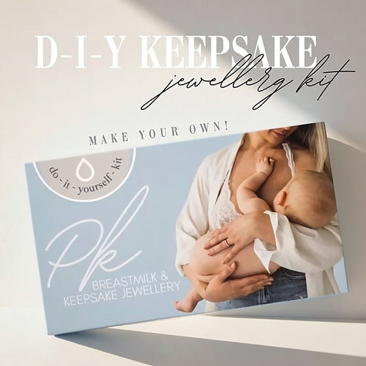 Do-It-Yourself (DIY) Kit - Breastmilk or Cremation Ash Jewellery Kit