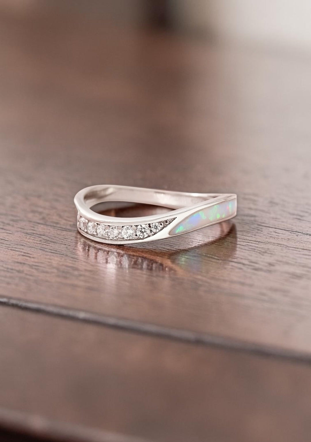 Infinity Ring (+ Option of Birthstones)