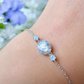 Oval Birthstone Keepsake Bracelet