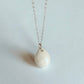 Small Breastmilk Teardrop Pendant Necklace