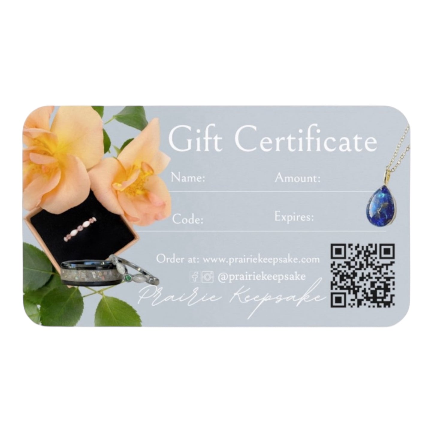 Prairie Keepsake Giftcard